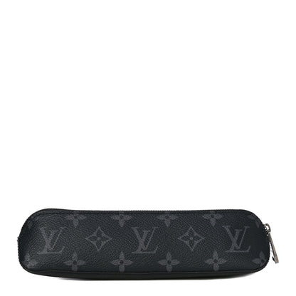 Louis Vuitton Monogram Eclipse Elizabeth Pencil Pouch Black 1 of 14