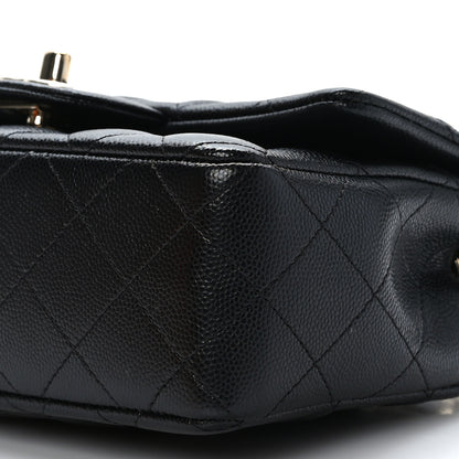 Chanel Caviar Quilted Mini Rectangular Flap Black 9 of 9