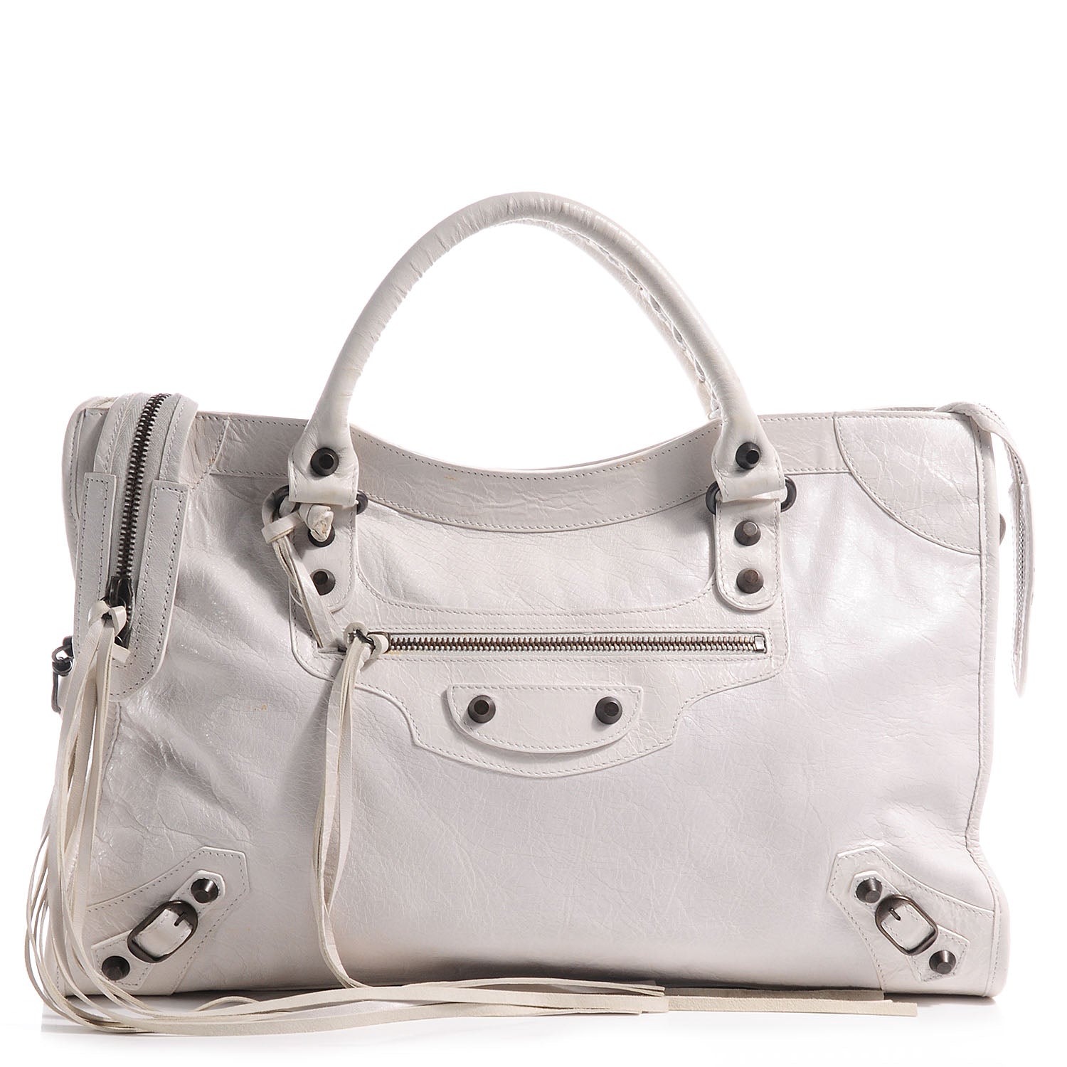 Balenciaga Agneau City White 1 of 9