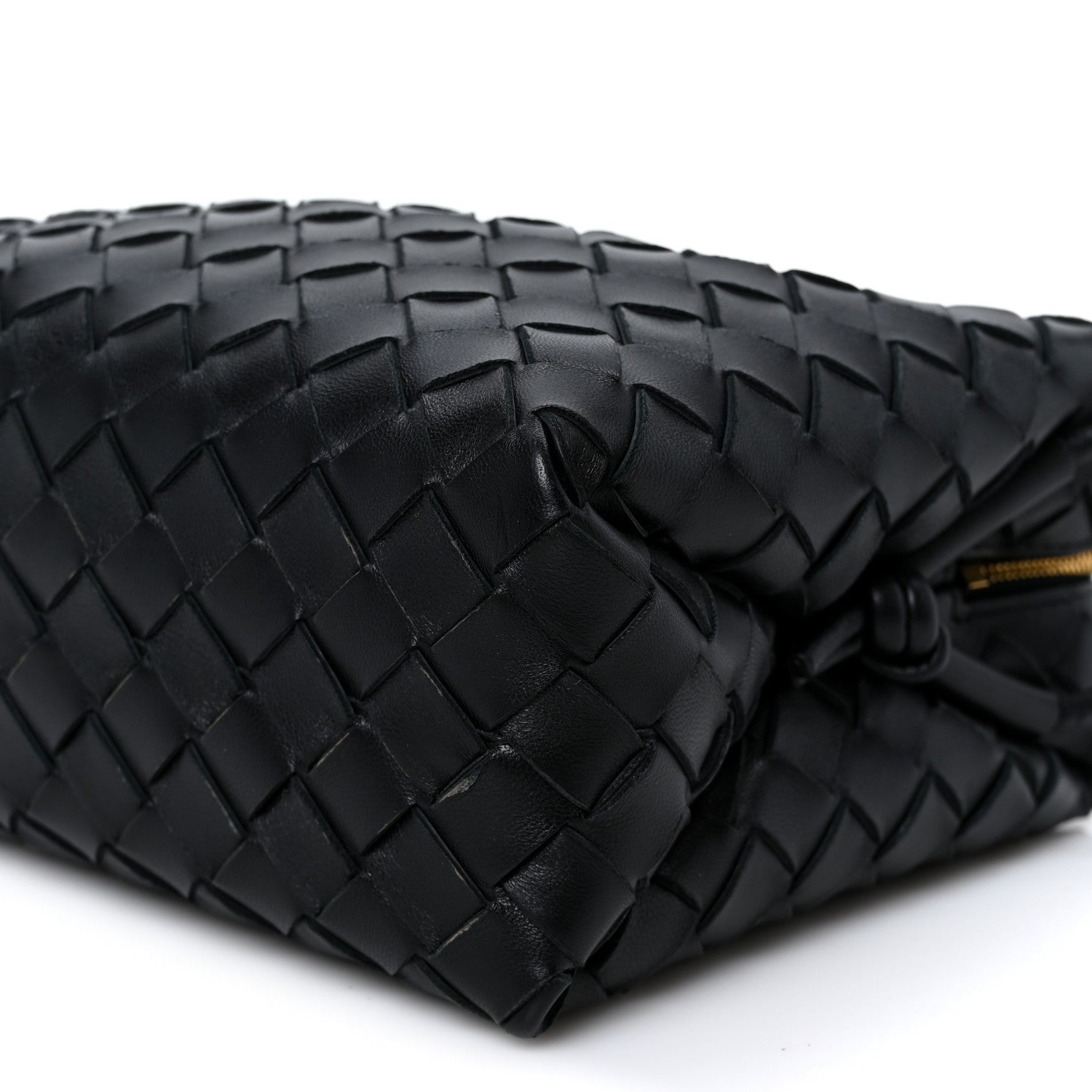 Bottega Veneta Nappa Intrecciato Small Loop Camera Bag Black 9 of 9