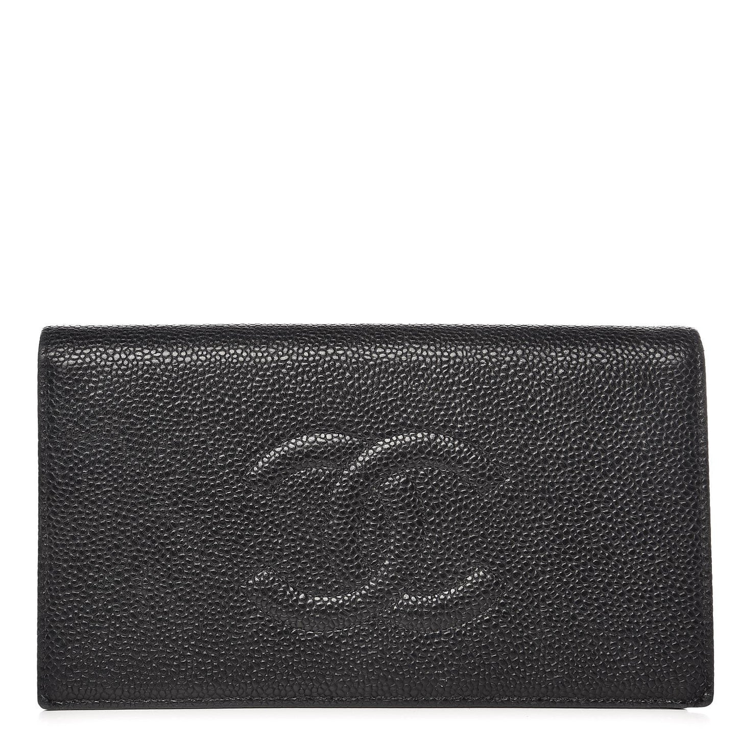 Caviar Timeless CC Yen Wallet Black