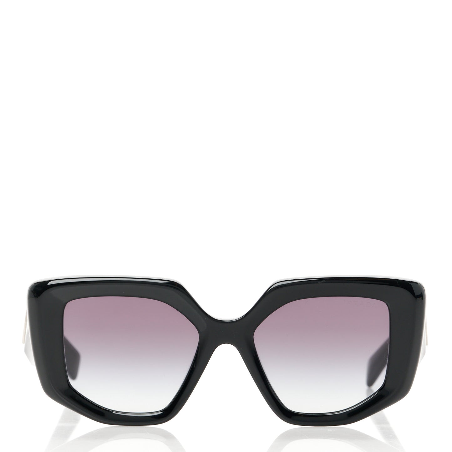 Acetate Symbole Sunglasses SPR 14Z Black