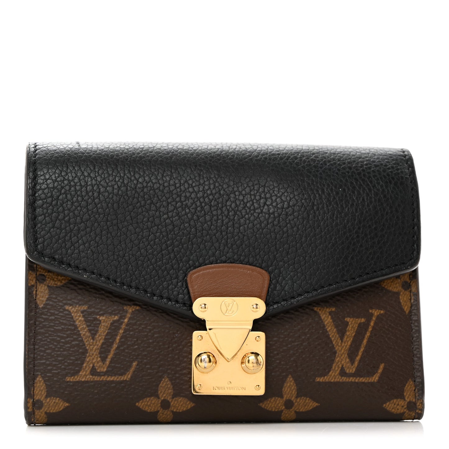 Monogram Pallas Compact Wallet NM Black