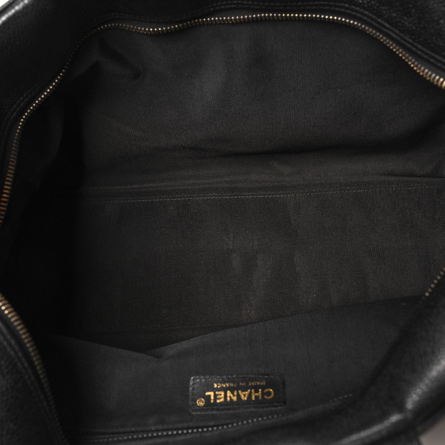 Chanel Caviar Quilted Boston Black 5 of 10