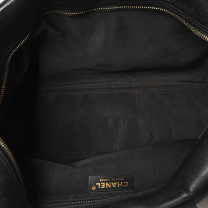 Chanel Caviar Quilted Boston Black 5 of 10