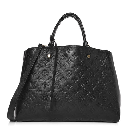 Louis Vuitton Empreinte Montaigne GM Black 1 of 12