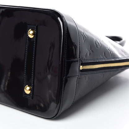 Louis Vuitton Vernis Alma GM Blue Infini 6 of 9