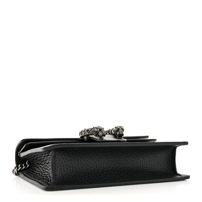 Gucci Calfskin Super Mini Dionysus Shoulder Bag Black 4 of 10