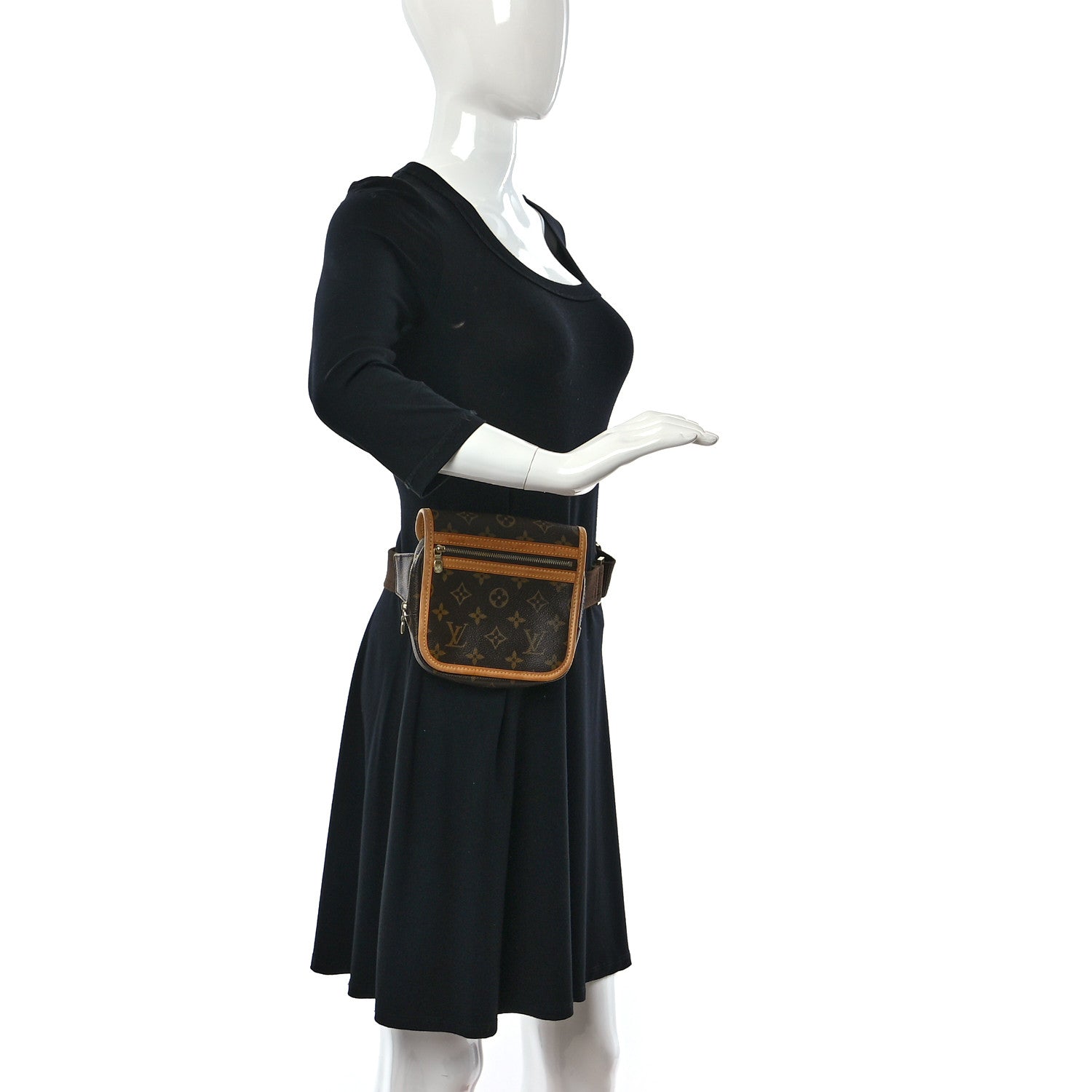 Louis Vuitton Monogram Bosphore Bum Bag 2 of 8
