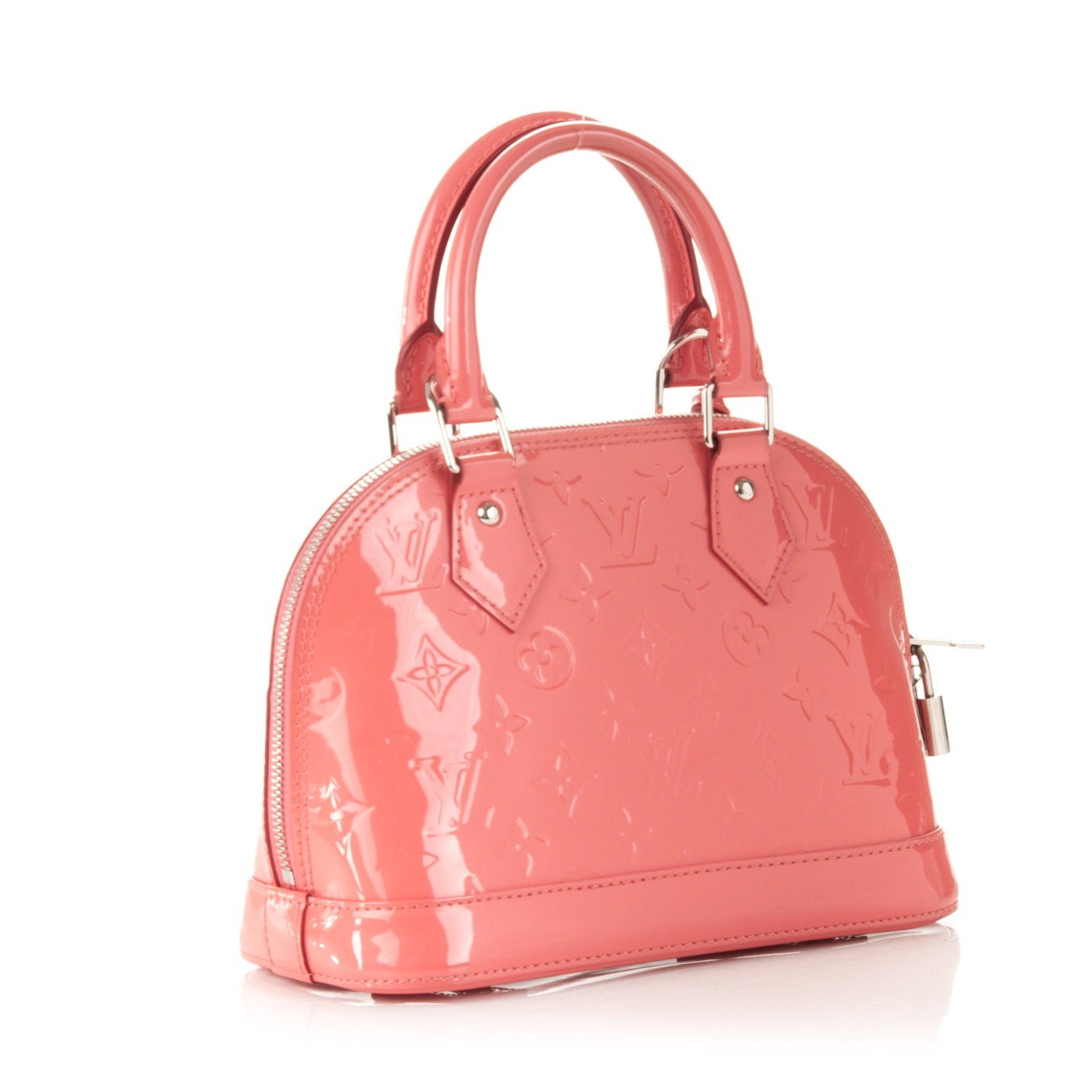 Louis Vuitton Vernis Alma BB Poppy 3 of 8
