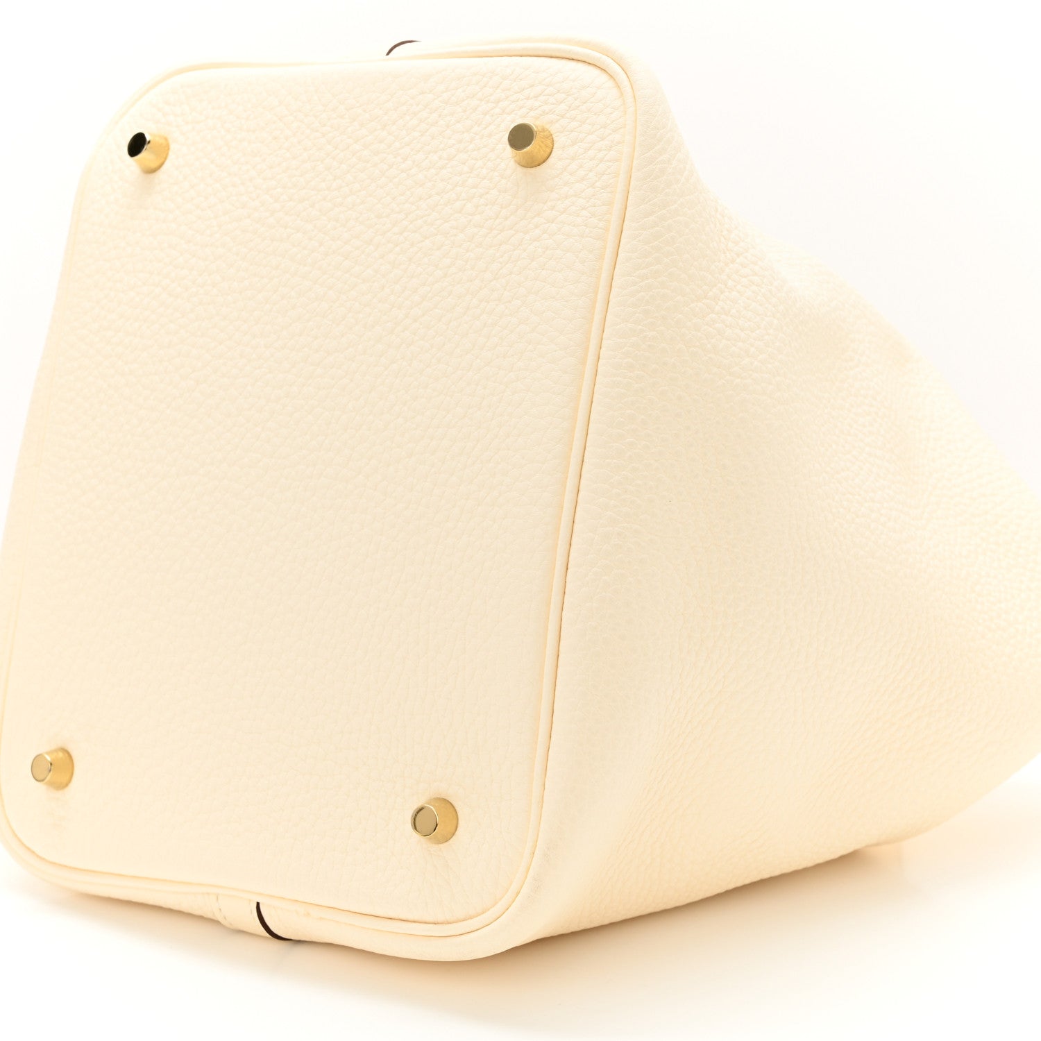 Hermes Taurillon Clemence Picotin Lock 22 MM Nata 9 of 11