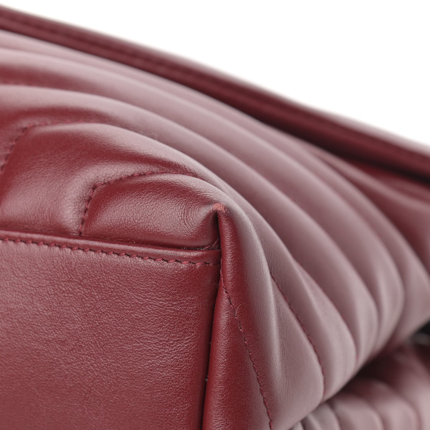 Calfskin Y Quilted Monogram Medium Loulou Chain Satchel Palissandre