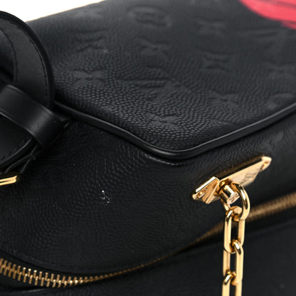 Louis Vuitton X NBA Calfskin Monogram Embossed Cloakroom Dopp Kit Black 14 of 18