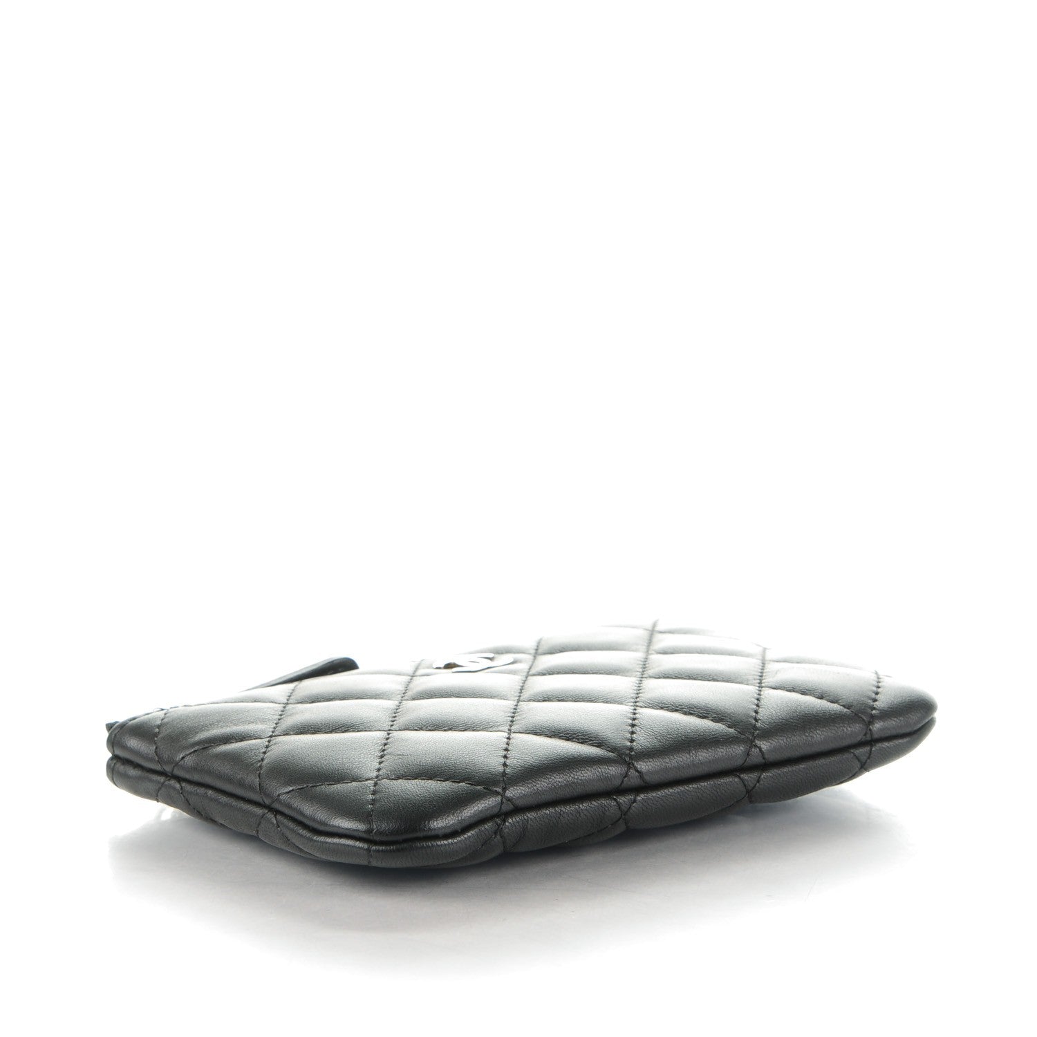 Chanel Lambskin Quilted Casino Coin Purse Black 4 of 7