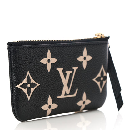 Louis Vuitton Empreinte Monogram Giant Key Pouch Black Beige 3 of 10