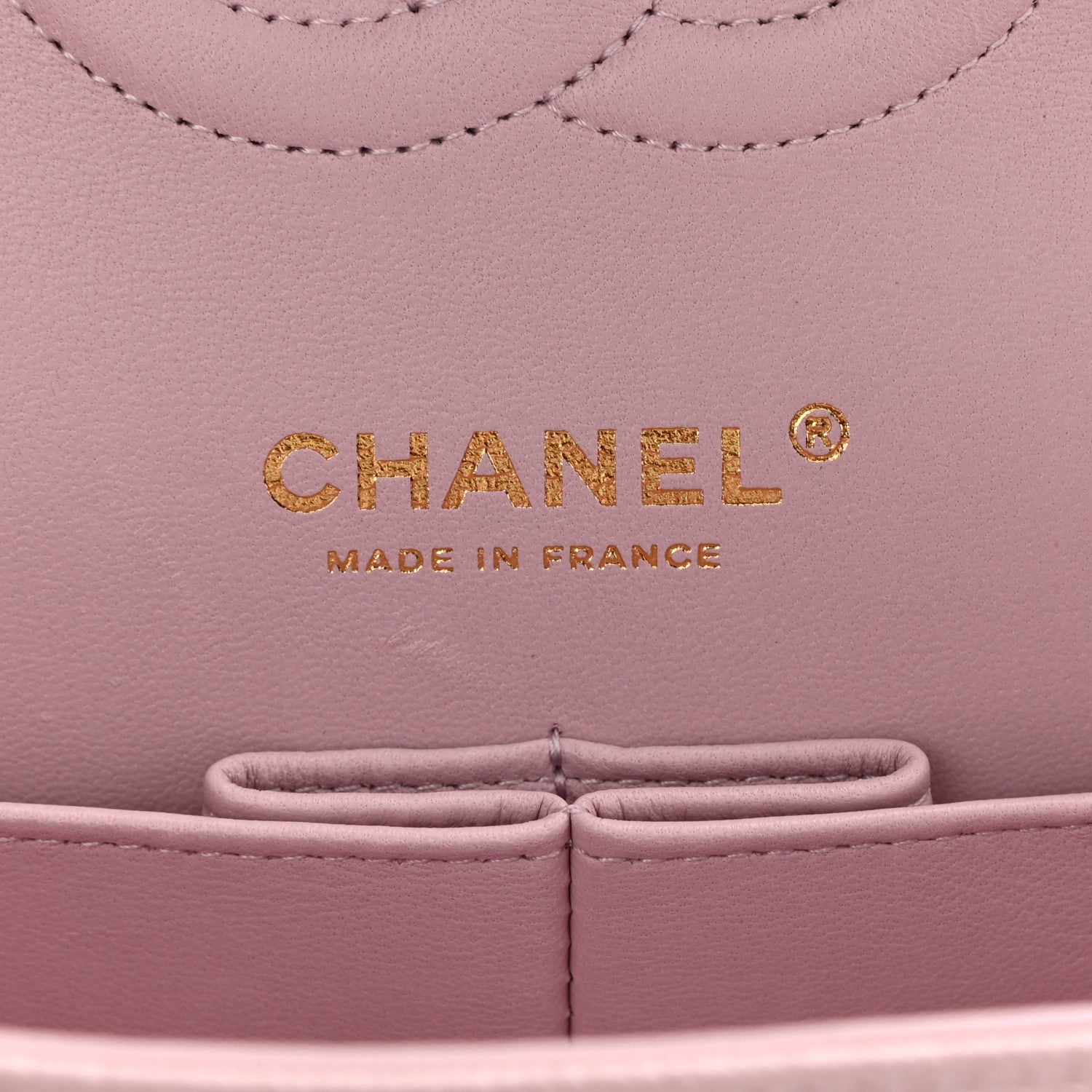 Chanel Caviar Quilted Medium Double Flap Light Pink 6 of 10
