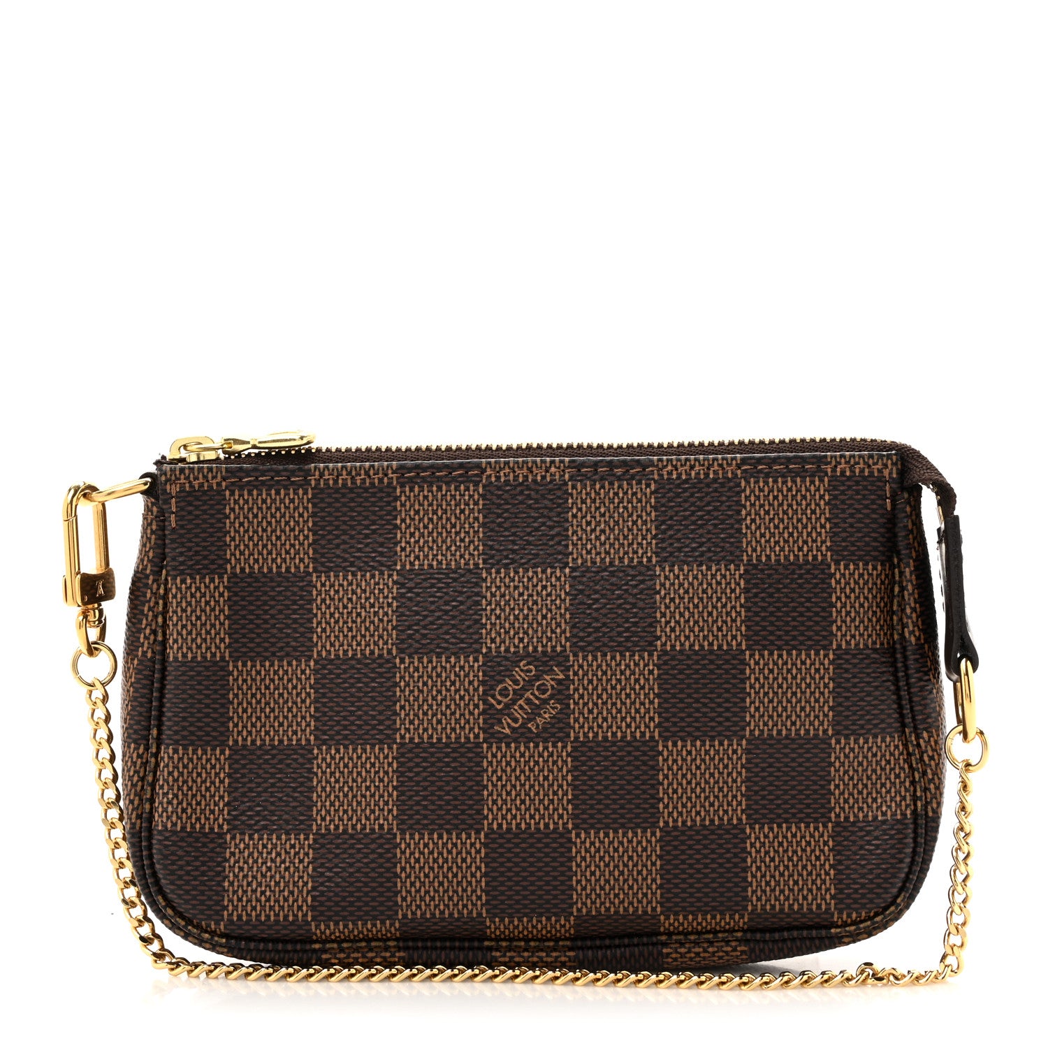 Louis Vuitton Damier Ebene Mini Pochette Accessories 1 of 10
