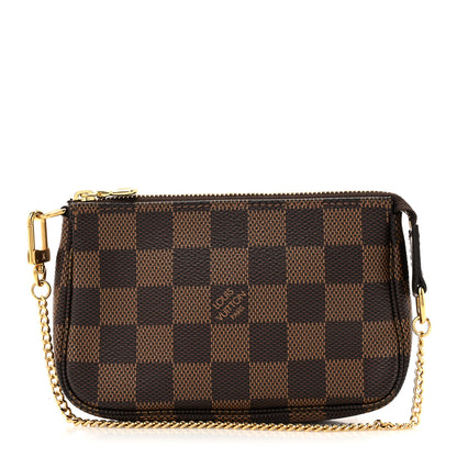 Louis Vuitton Damier Ebene Mini Pochette Accessories 1 of 10