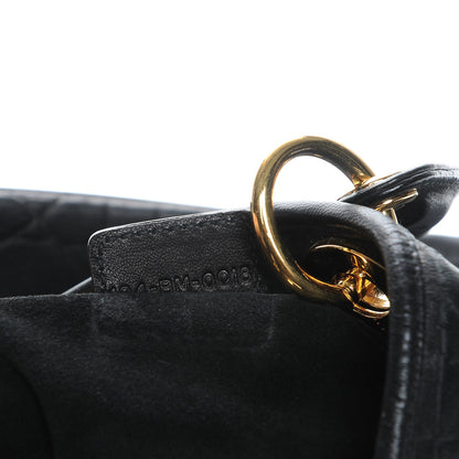 Christian Dior Lambskin Cannage Large Soft Lady Dior Shopping Tote Black 7 of 15