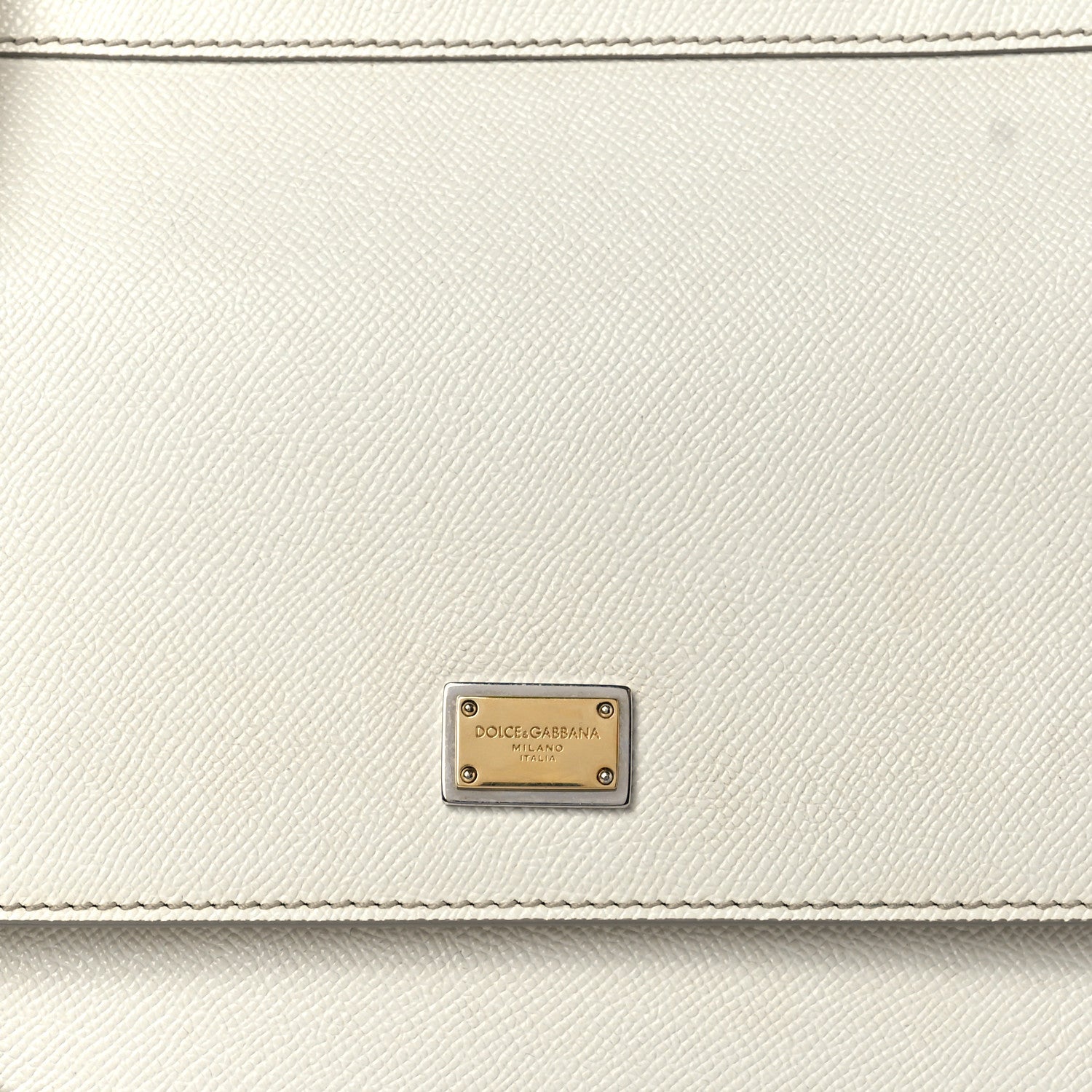 Dolce & Gabbana Dauphine Medium Miss Sicily Satchel White 7 of 9