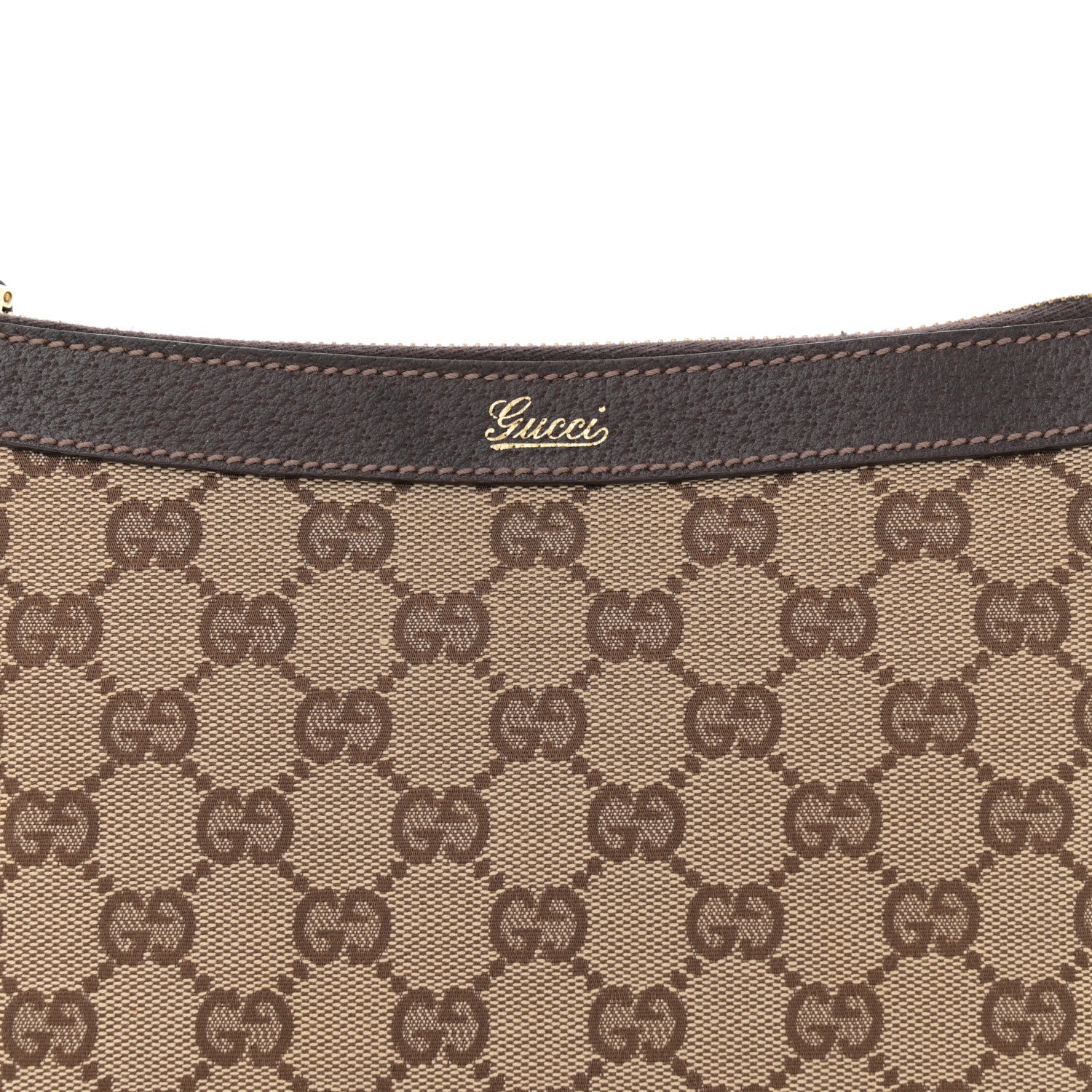 Gucci Monogram Abbey Shoulder Bag Dark Brown 8 of 11