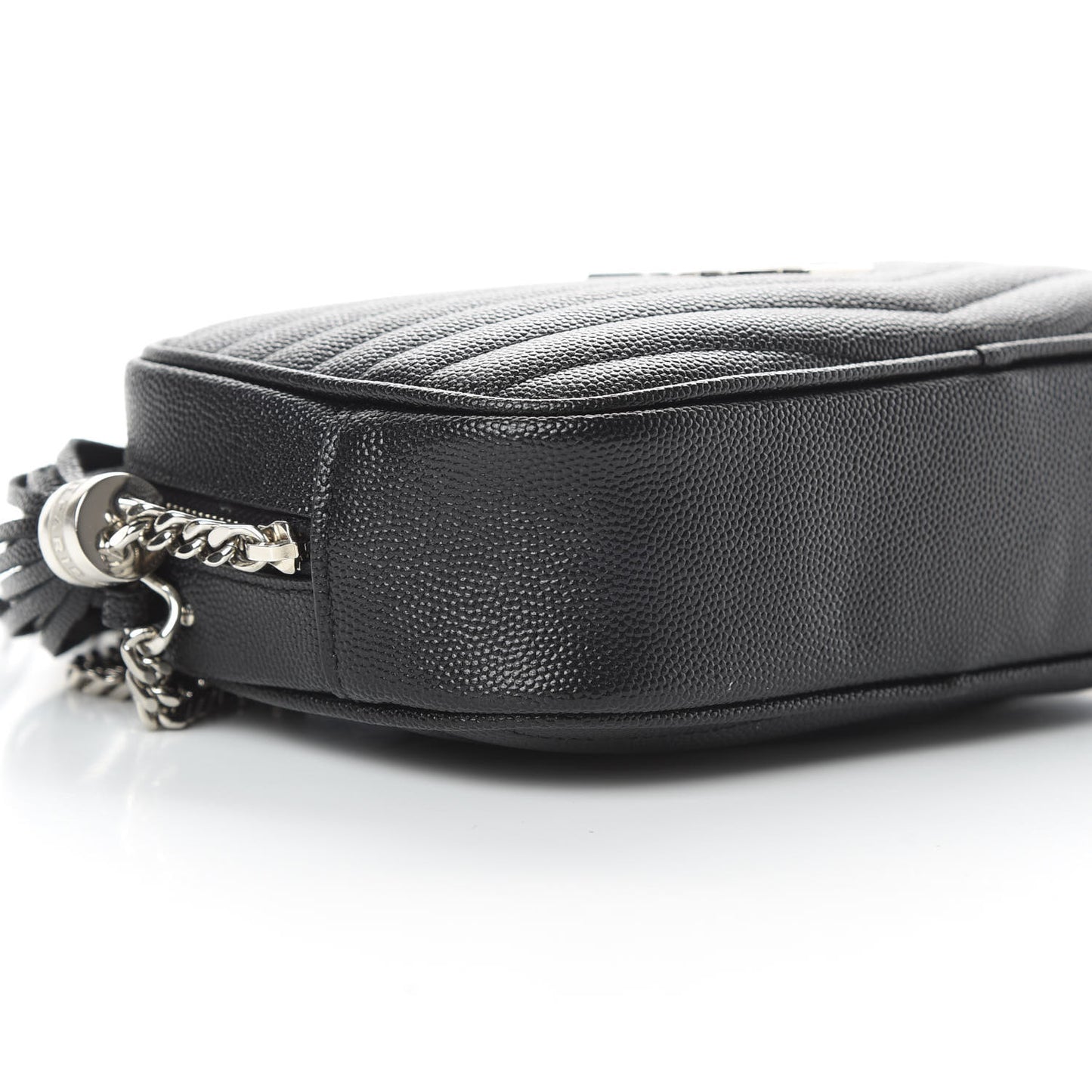 Grain De Poudre Matelasse Monogram Mini Lou Camera Bag Black