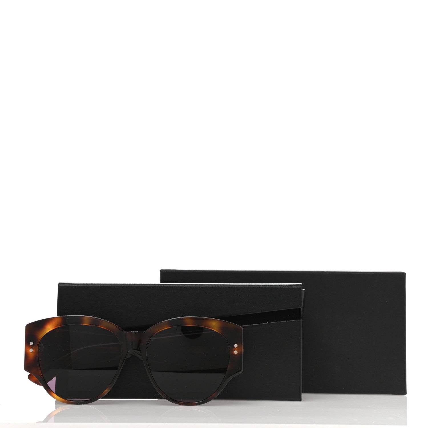 Christian Dior Acetate Lady Dior Studs 2 Sunglasses Tortoise 10 of 10