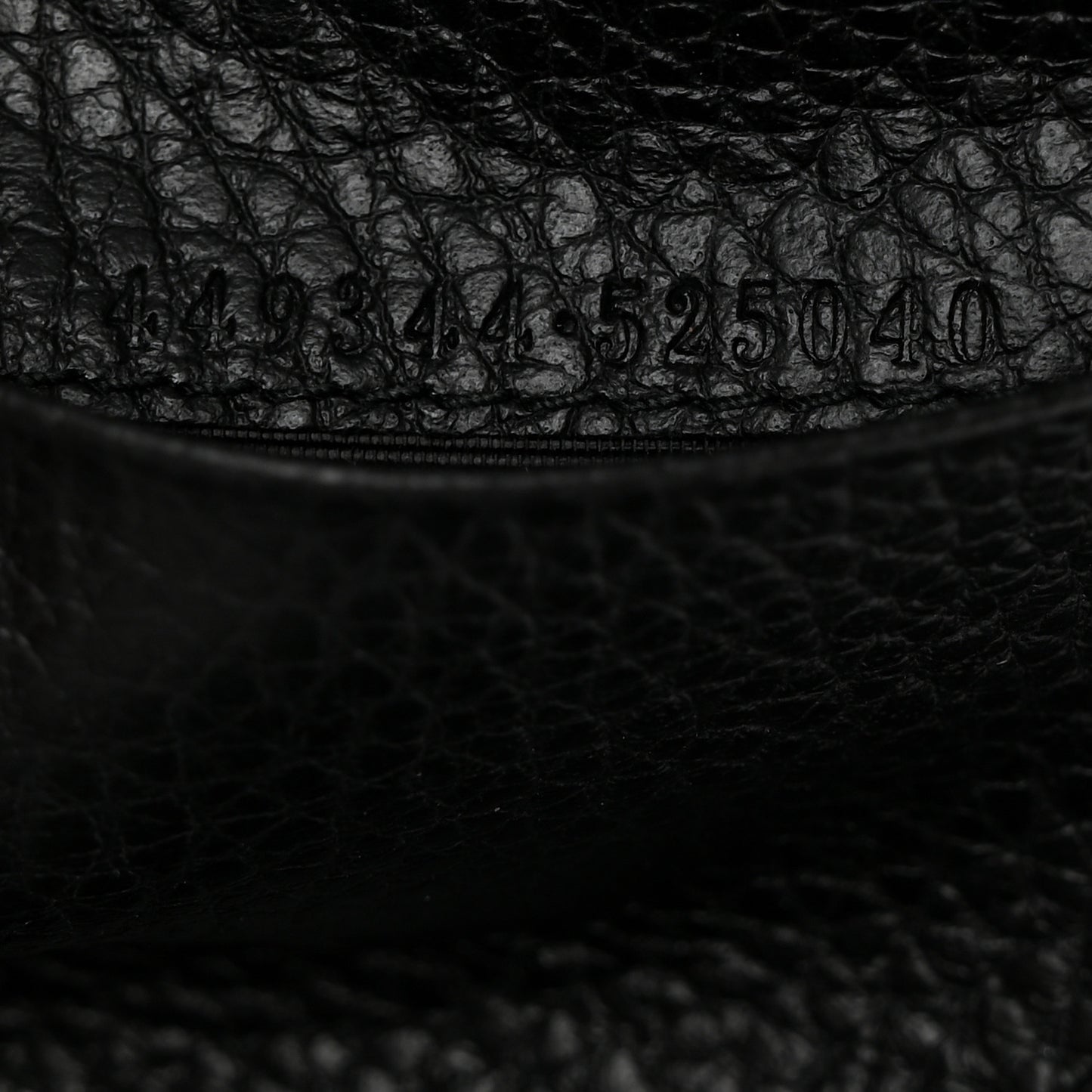 Dollar Calfskin Interlocking G Wallet Black