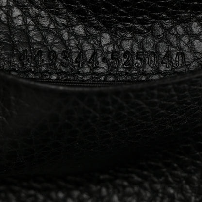 Gucci Dollar Calfskin Interlocking G Wallet Black 7 of 8