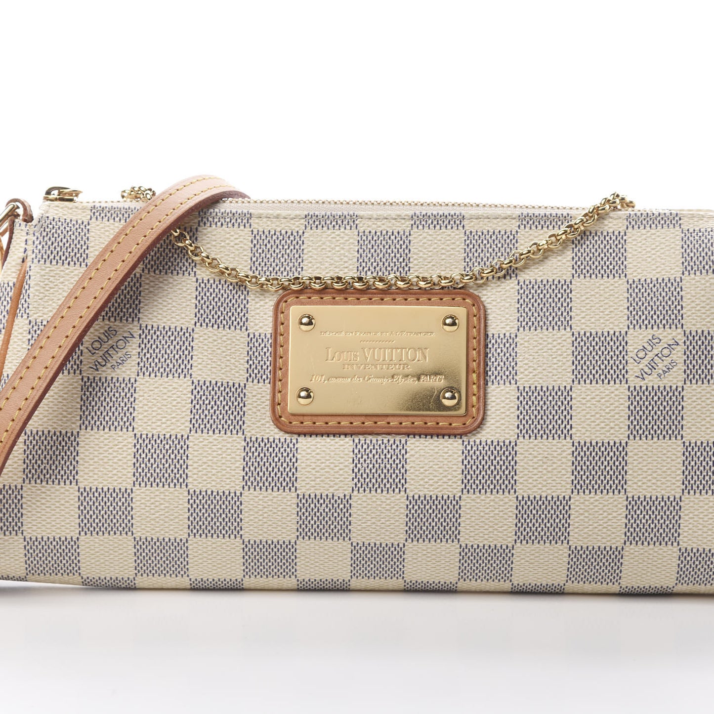 Damier Azur Eva Clutch