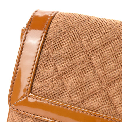Chanel Jersey Patent Quilted 2.55 Reissue East West Flap Brown 8 of 14