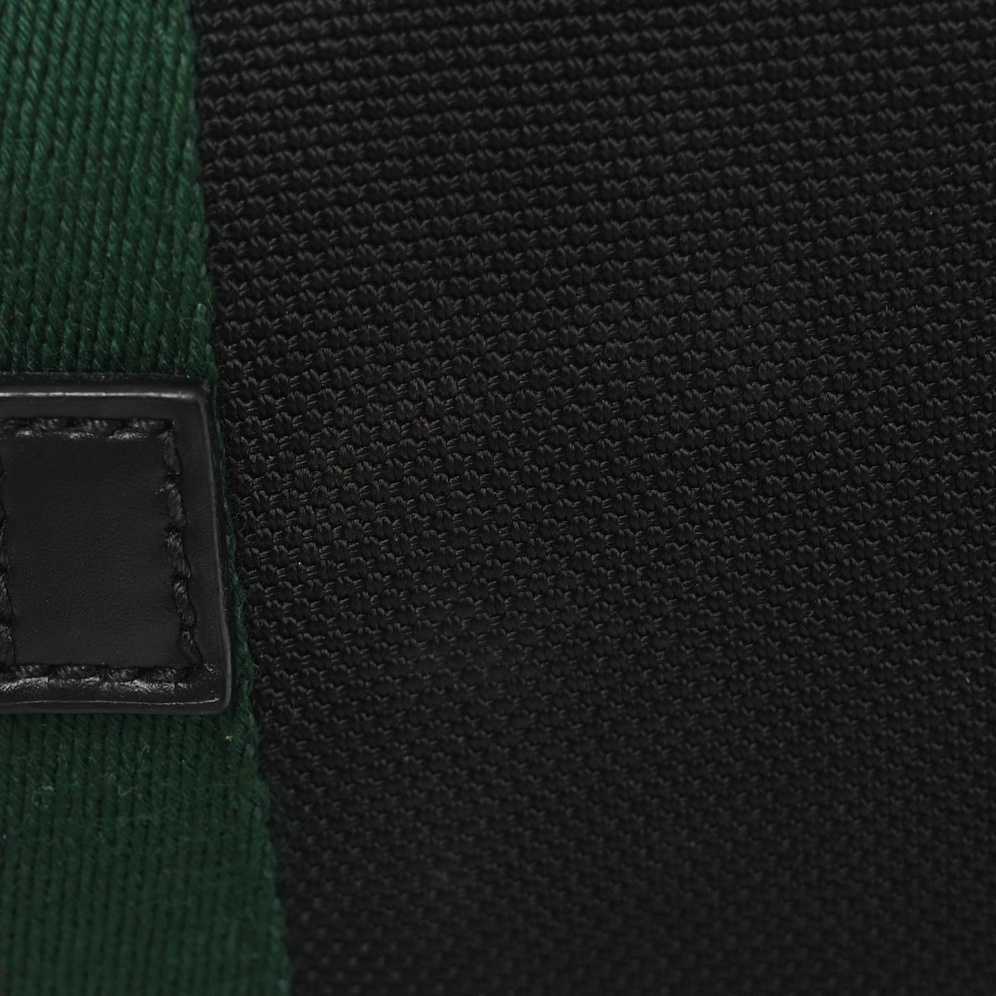 Techno Canvas Web Messenger Bag Black
