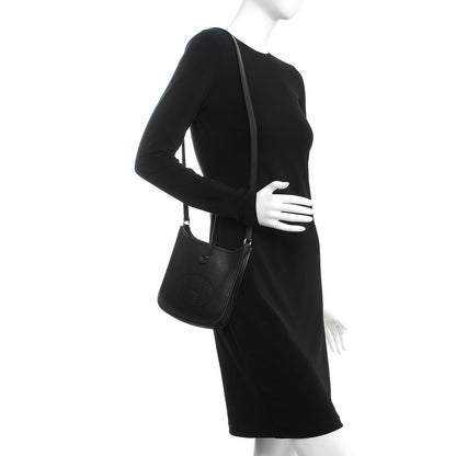 Hermes Epsom Evelyne TPM Black 2 of 8