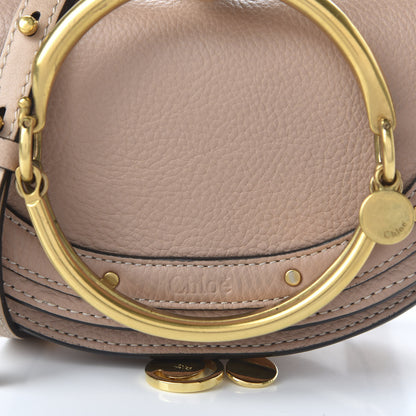 Chloe Calfskin Small Nile Bracelet Minaudiere Bag Biscotti Beige 9 of 9