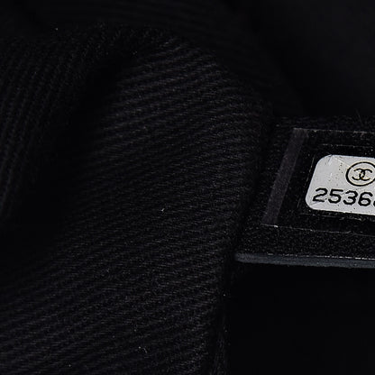 Chanel Grained Calfskin Stitched Braided With Style Backpack Black 7 of 10