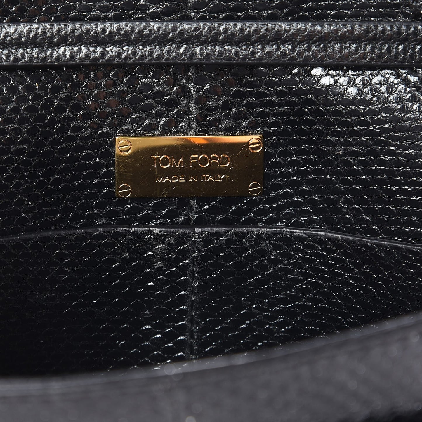 Sequin Snakeskin Sedgwick Zip Clutch Bag Black