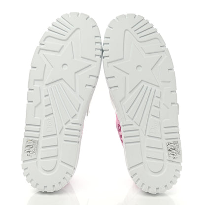 Christian Dior Reflective Fabric Shaded Dior-ID Platform Sneakers 39 Raspberry 5 of 9
