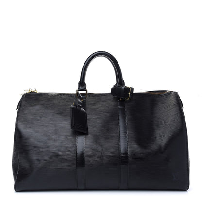 Louis Vuitton Epi Keepall 45 Black 1 of 13
