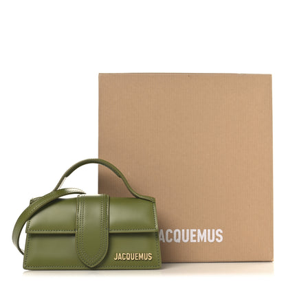 Jacquemus Smooth Calfskin Le Bambino Khaki 10 of 10