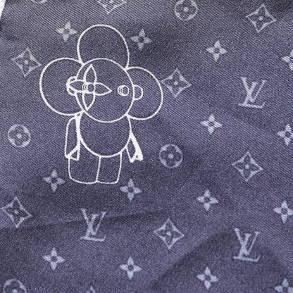 Louis Vuitton Silk Monogram Vivienne Pocket Square 4 of 6