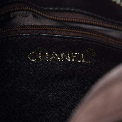 Chanel Suede Quilted Tassel CC Camera Case Brown 6 of 15