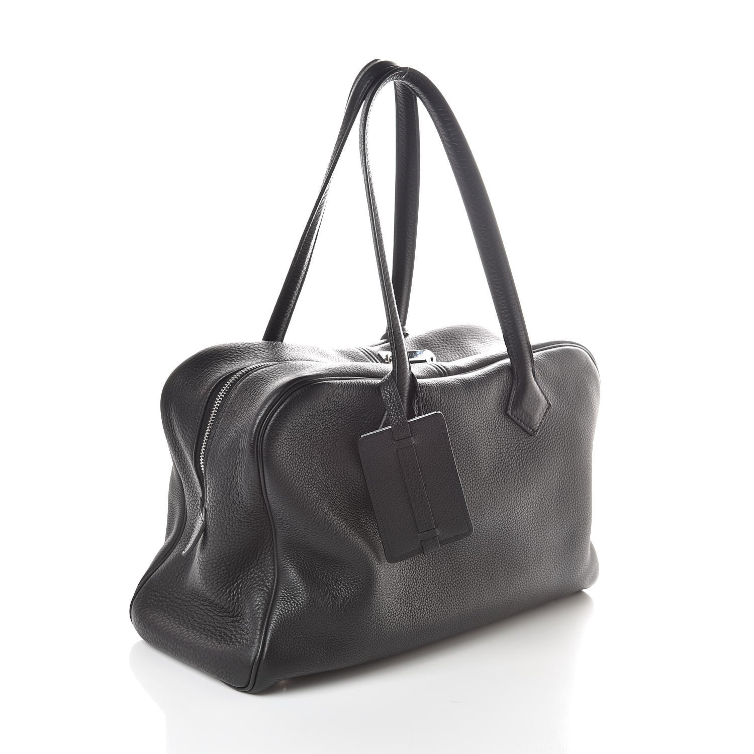 Hermes Taurillon Clemence Victoria II 35 Black 3 of 13