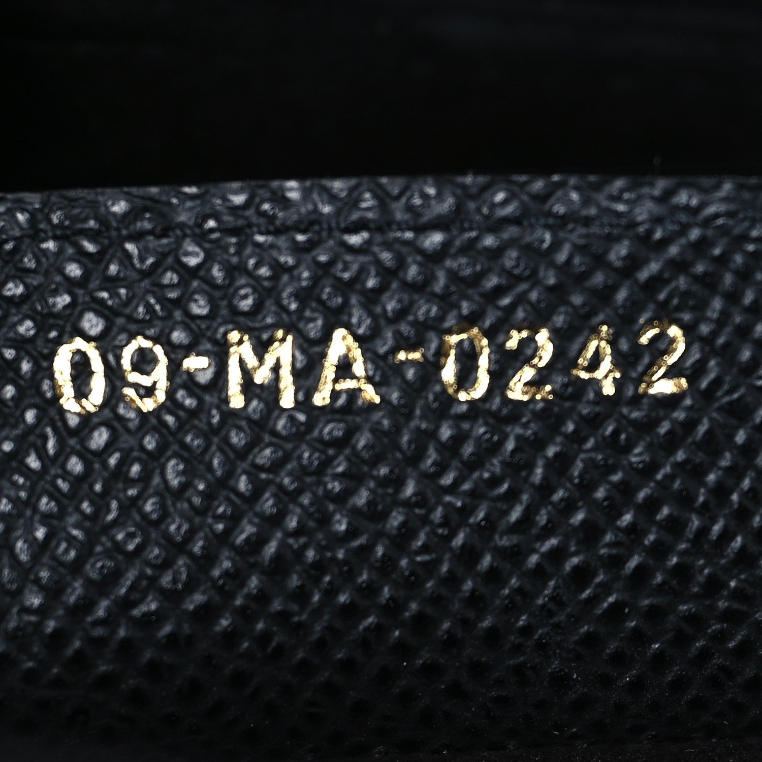 Christian Dior Grained Calfskin Saddle Bag Black 7 of 11