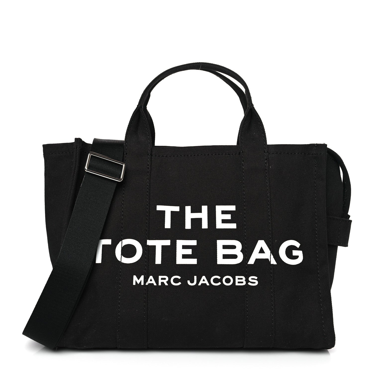 Marc Jacobs Cotton Canvas Medium The Tote Black 1 of 8