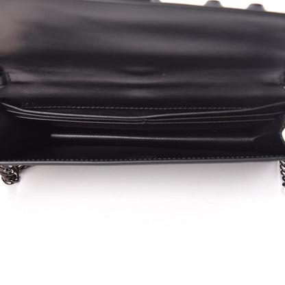 Prada City Calfskin Cahier Studded Mini Bag Black 5 of 13