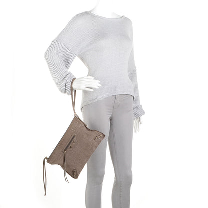 Balenciaga Natte Papier Clutch Greige 2 of 9