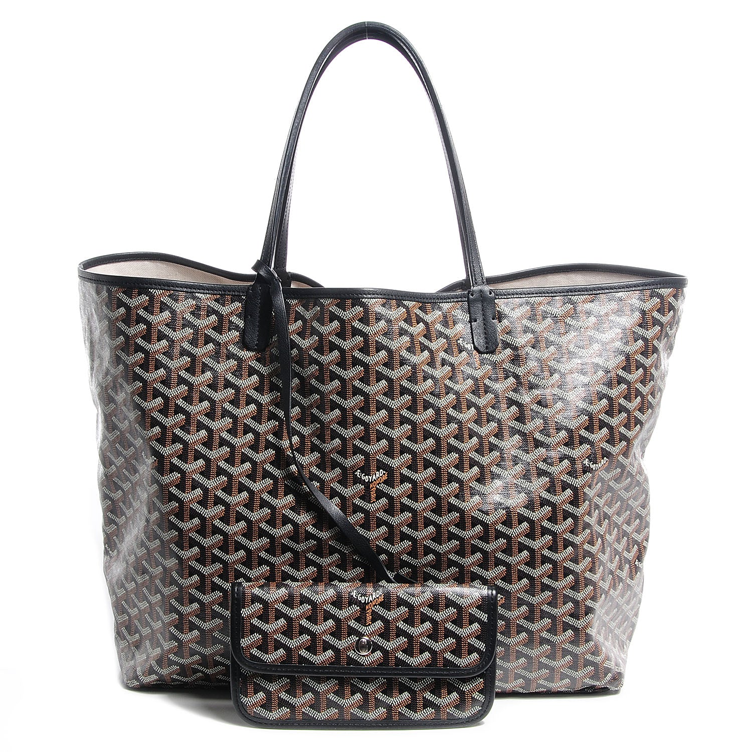 Goyard Goyardine Saint Louis GM Black 1 of 7