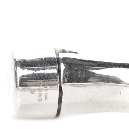 Gucci Sterling Silver Bamboo Cuff Bracelet 17 4 of 7