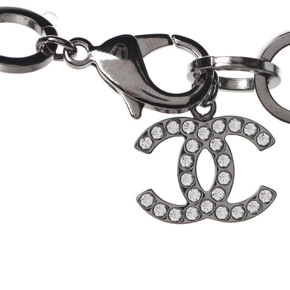Chanel Ruthenium Crystal CC Star Moon Star Necklace 5 of 6