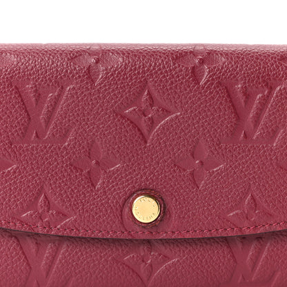 Louis Vuitton Empreinte Emilie Wallet Raisin 7 of 9